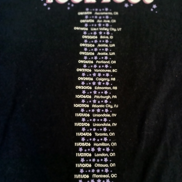 Elton John 2006 World Tour Vintage Anvil Tag T-Shirt Size L Music Band Y2K - Picture 7 of 9